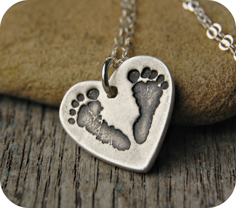 Baby Footprint Jewelry