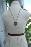 Customized Silver Sheet Music Necklace with Rolo Chain - You Name That Song