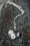 Custom Small Heart Fingerprint Necklace