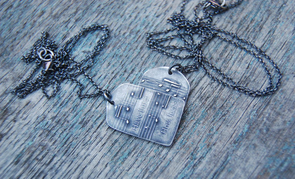 Custom 2025 silver necklace